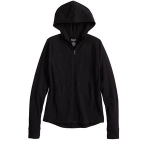 Tek Gear Essentials Zip Up Jacket XL in Black